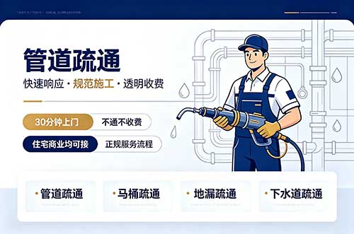 平湖管道疏通