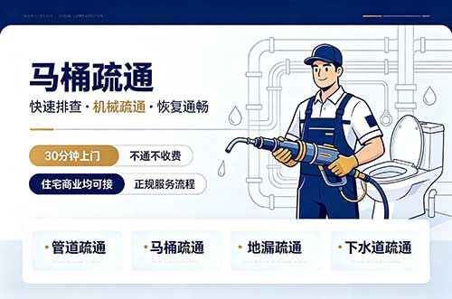 平湖马桶疏通