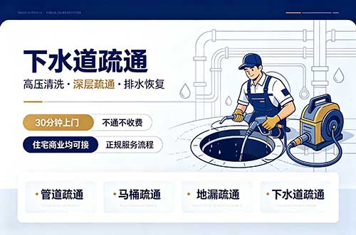 平湖下水道疏通
